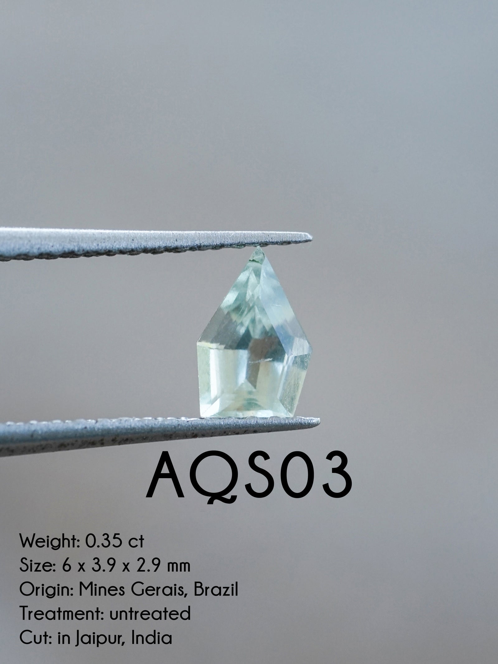 Custom Aquamarine Ring or Necklace in Sterling Silver