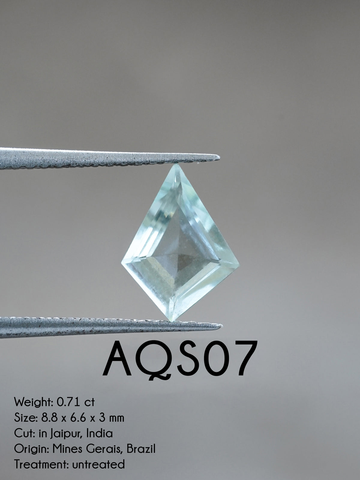 Custom Aquamarine Ring or Necklace in Silver