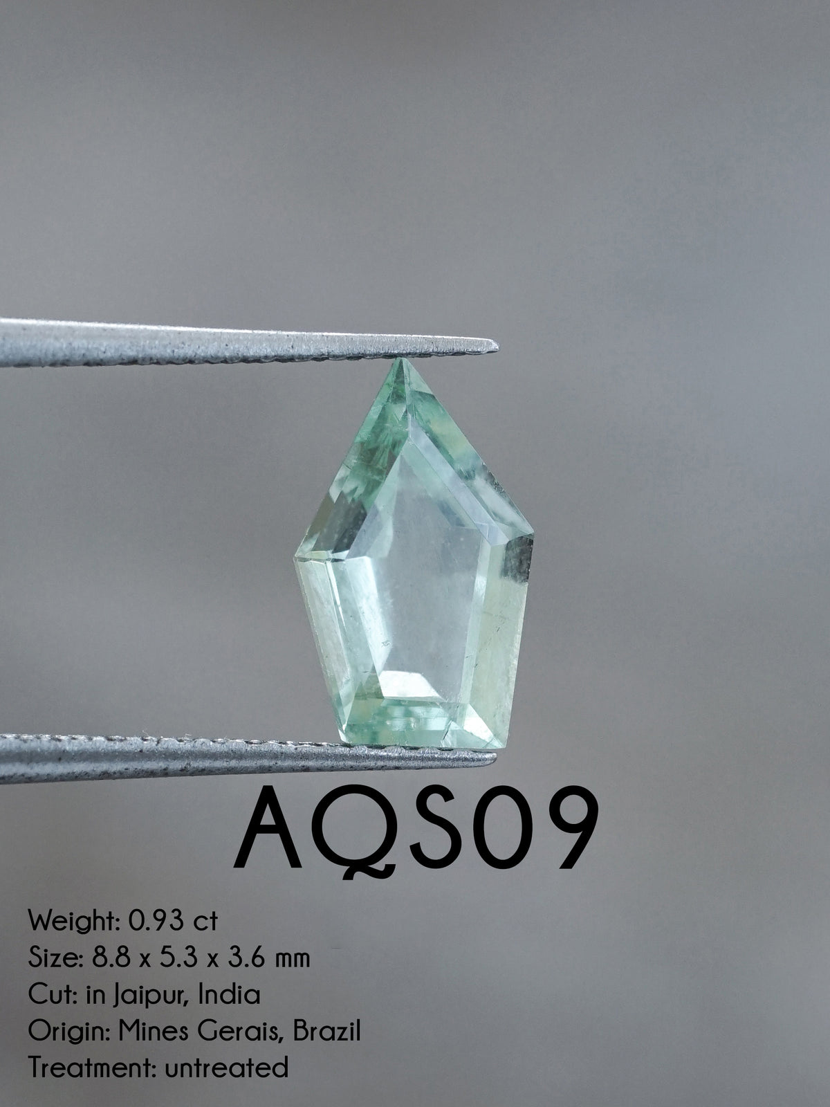 Custom Aquamarine Ring or Necklace in Silver