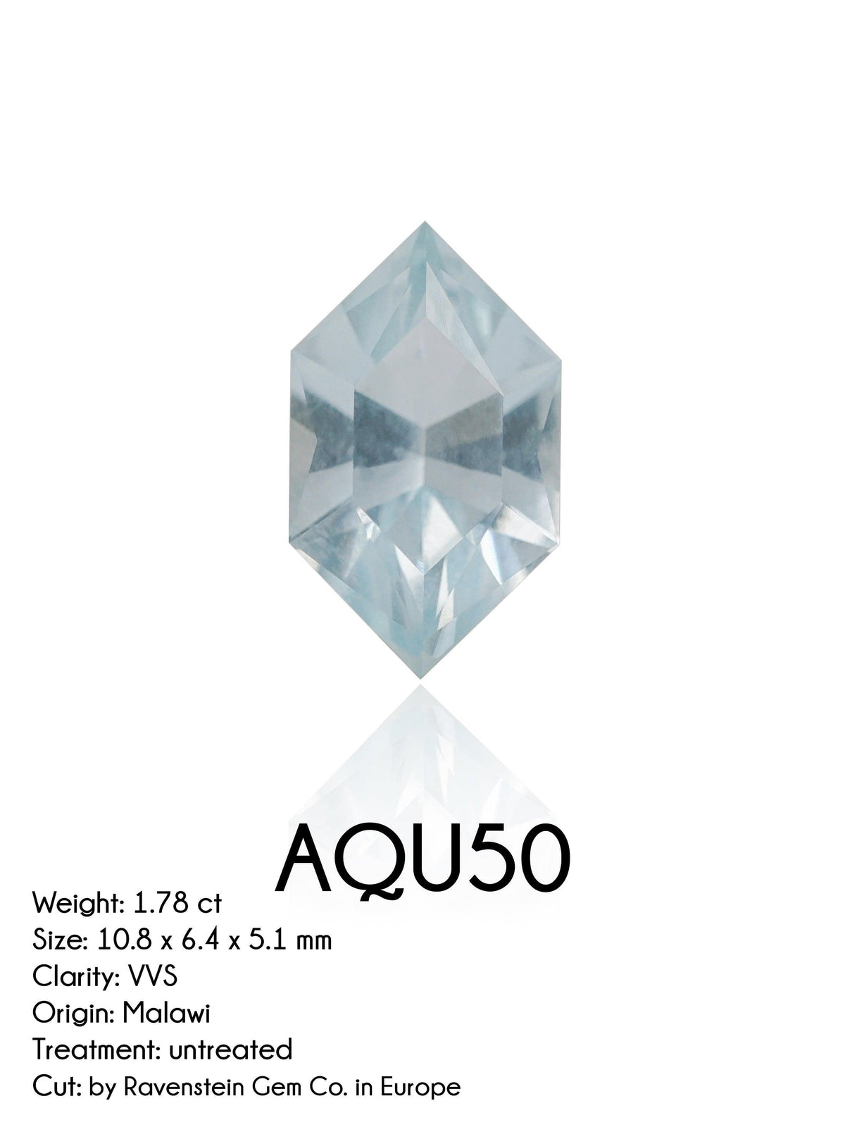 Custom Aquamarine Ring in Gold - Gardens of the Sun | Ethical Jewelry