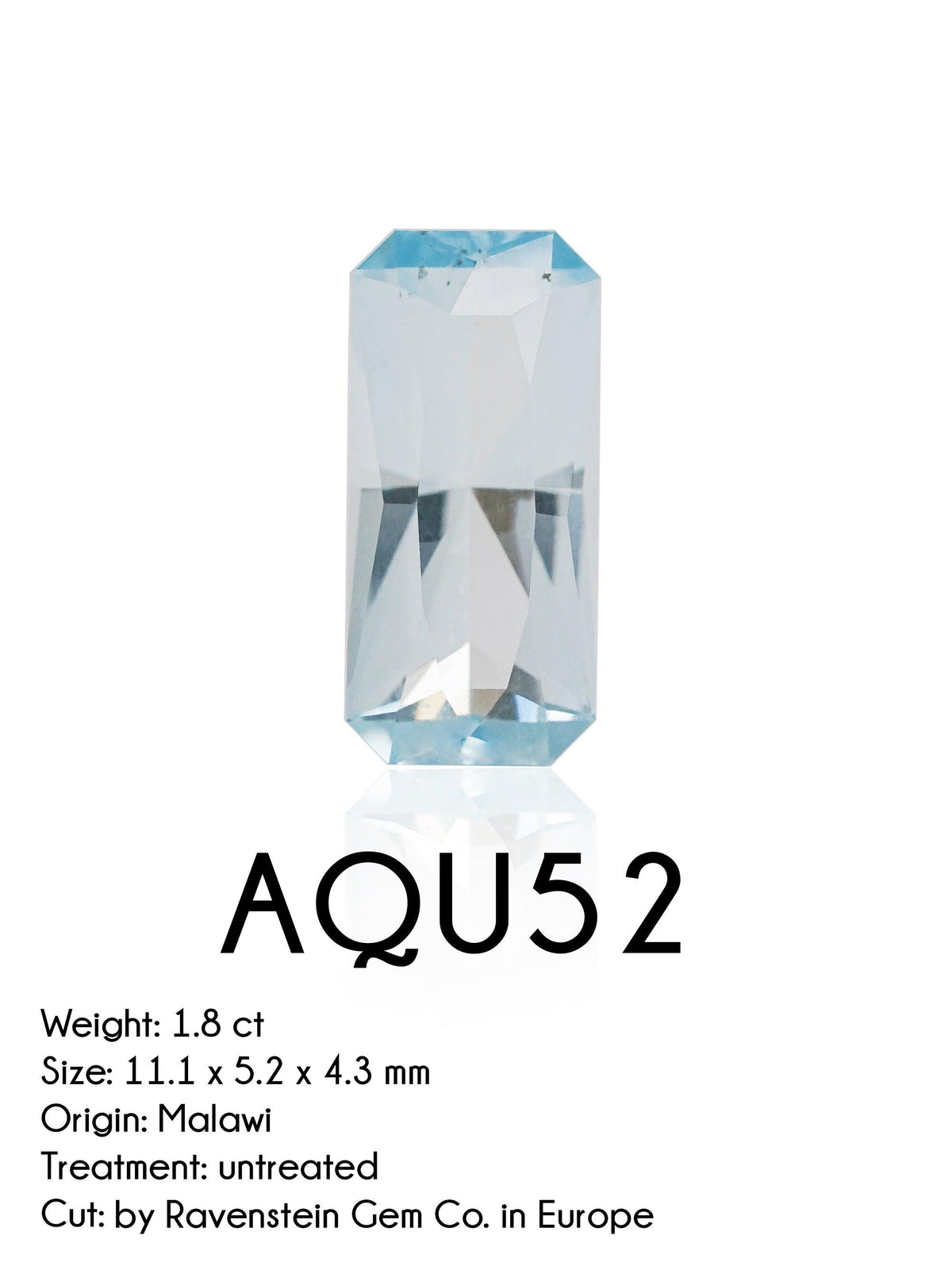 Custom Aquamarine Ring in Gold - Gardens of the Sun | Ethical Jewelry