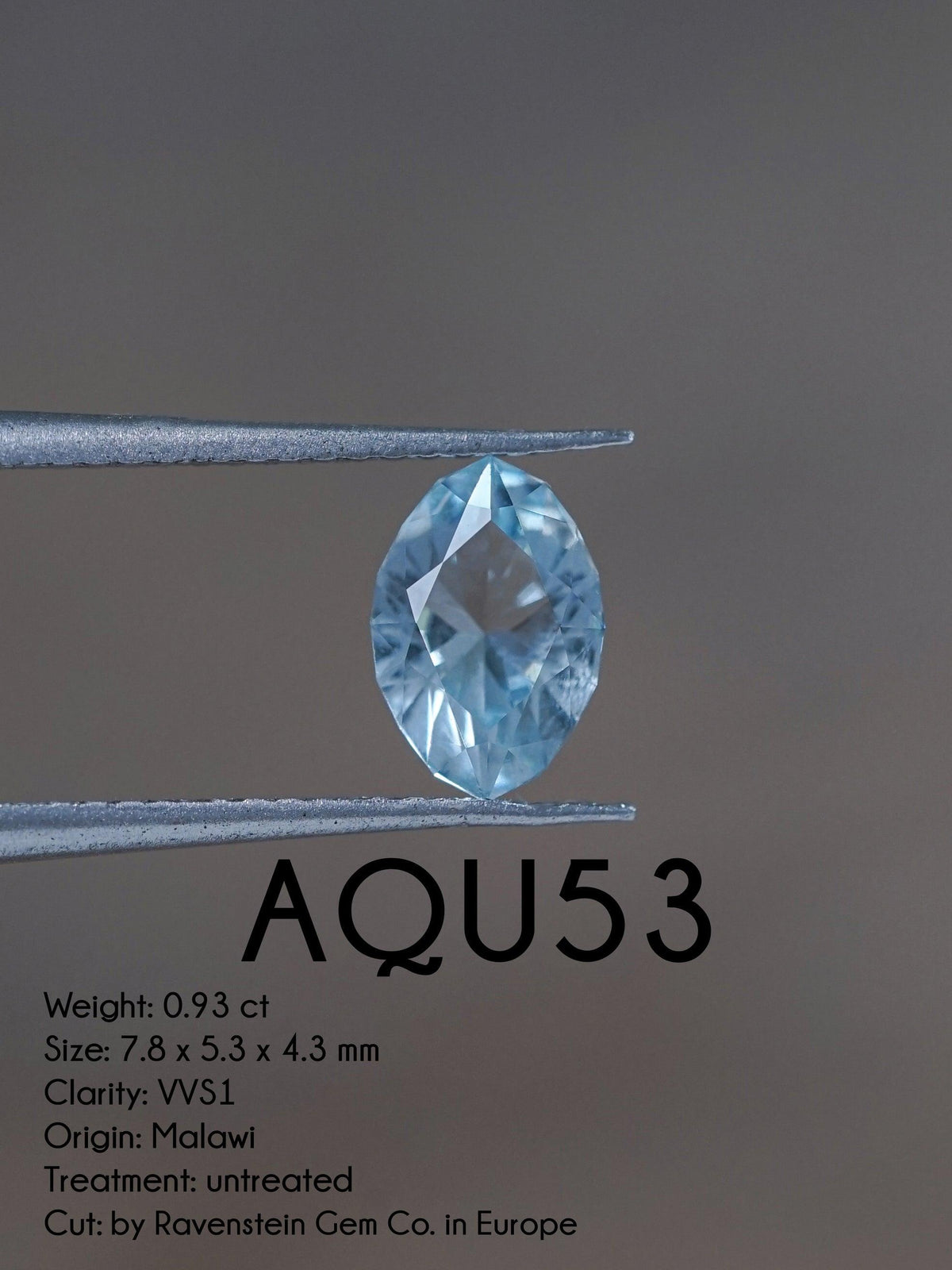 Custom Aquamarine Ring in Gold - Gardens of the Sun | Ethical Jewelry