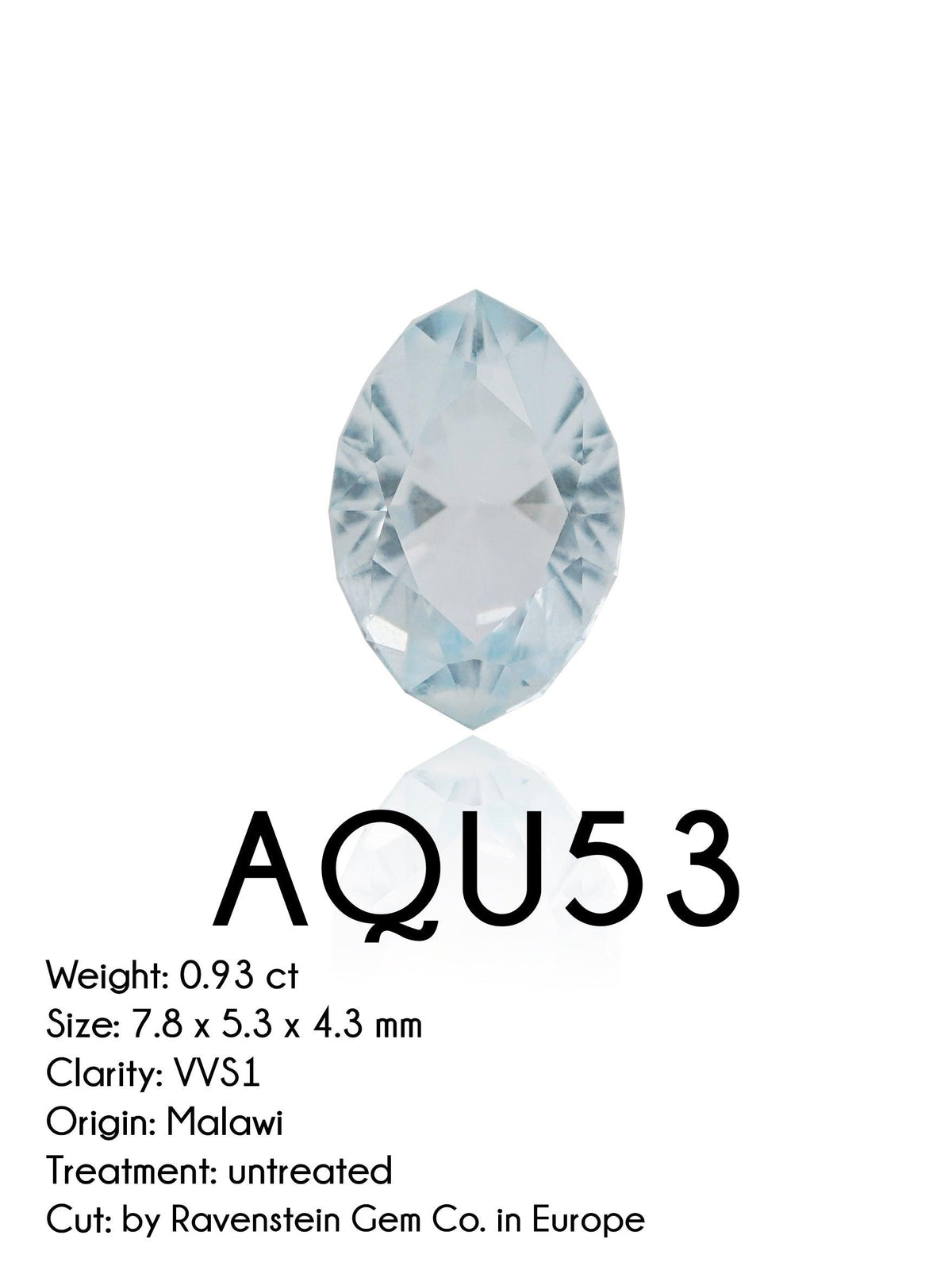 Custom Aquamarine Ring in Gold - Gardens of the Sun | Ethical Jewelry