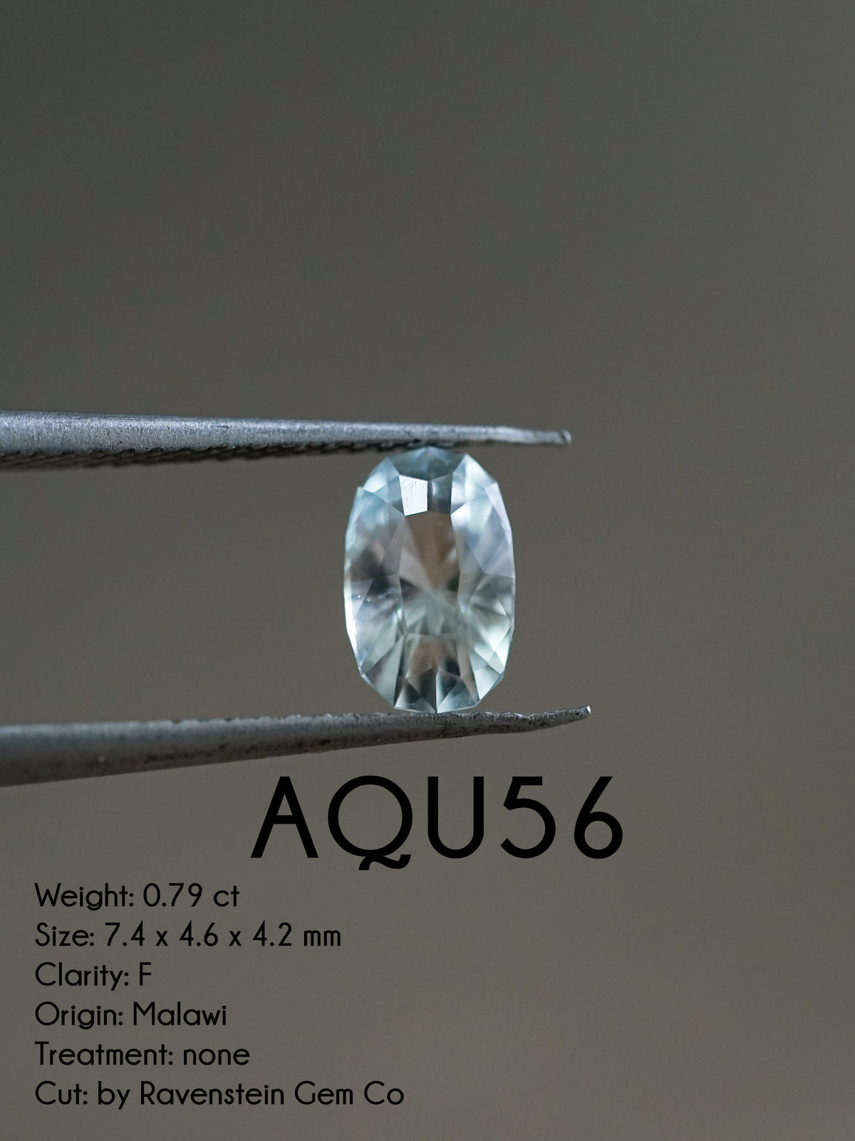 Custom Aquamarine Ring in Gold