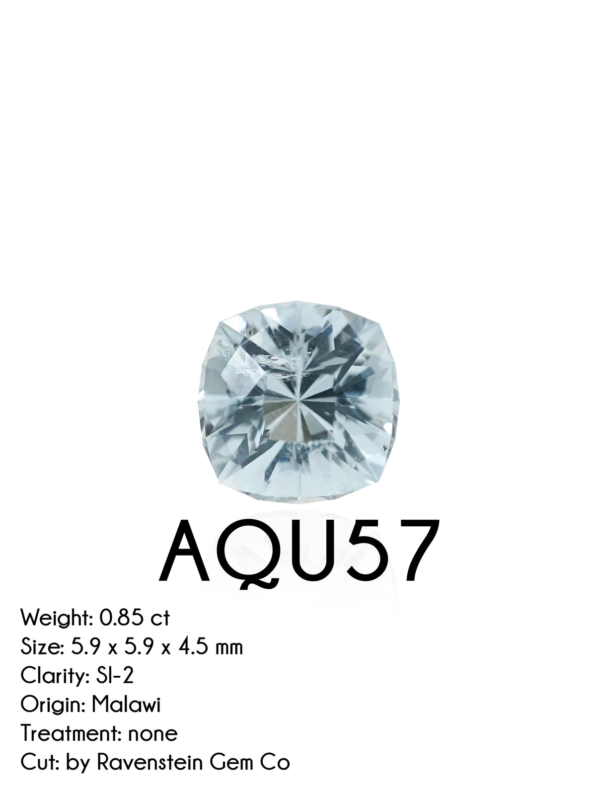 Custom Aquamarine Ring in Gold