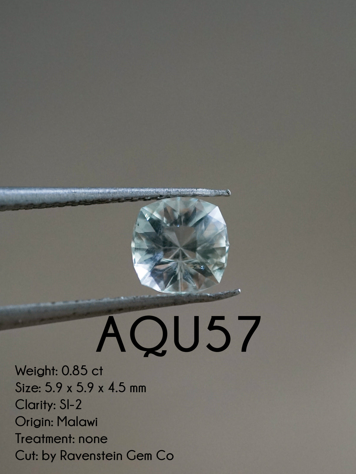 Custom Aquamarine Ring in Gold