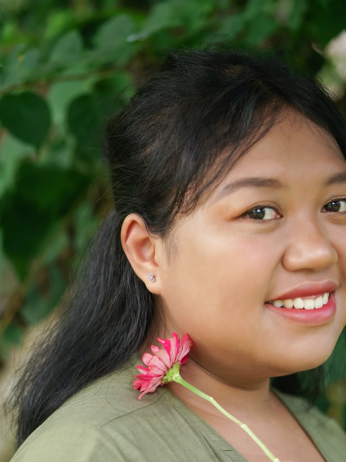 Amethyst Earrings - Gardens of the Sun | Ethical Jewelry