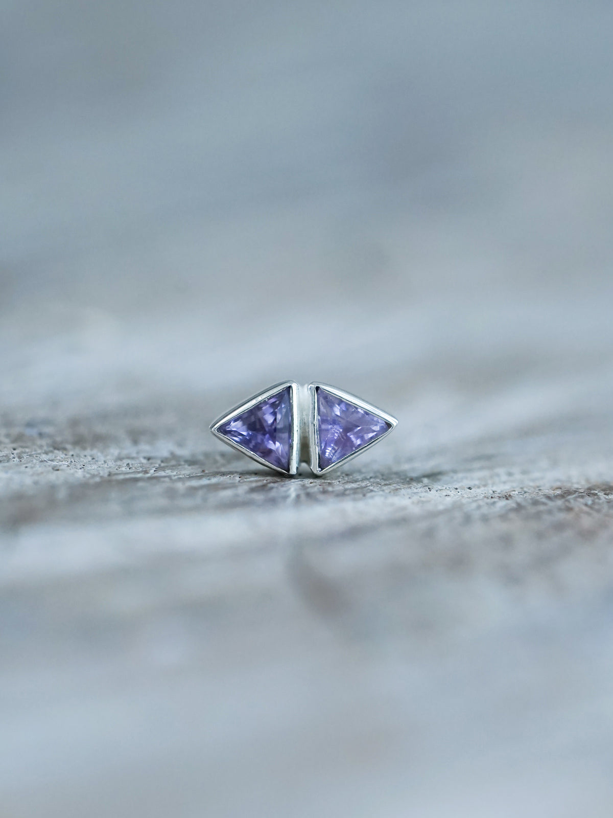 Amethyst Earrings - Gardens of the Sun | Ethical Jewelry
