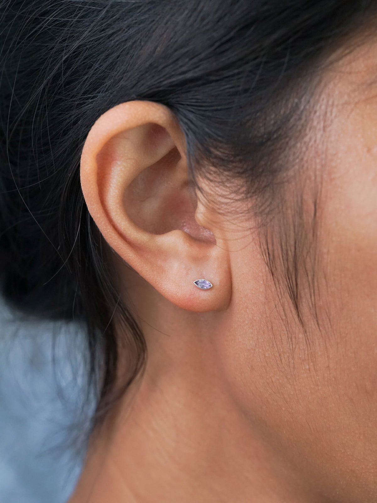 Amethyst Earrings - Gardens of the Sun | Ethical Jewelry