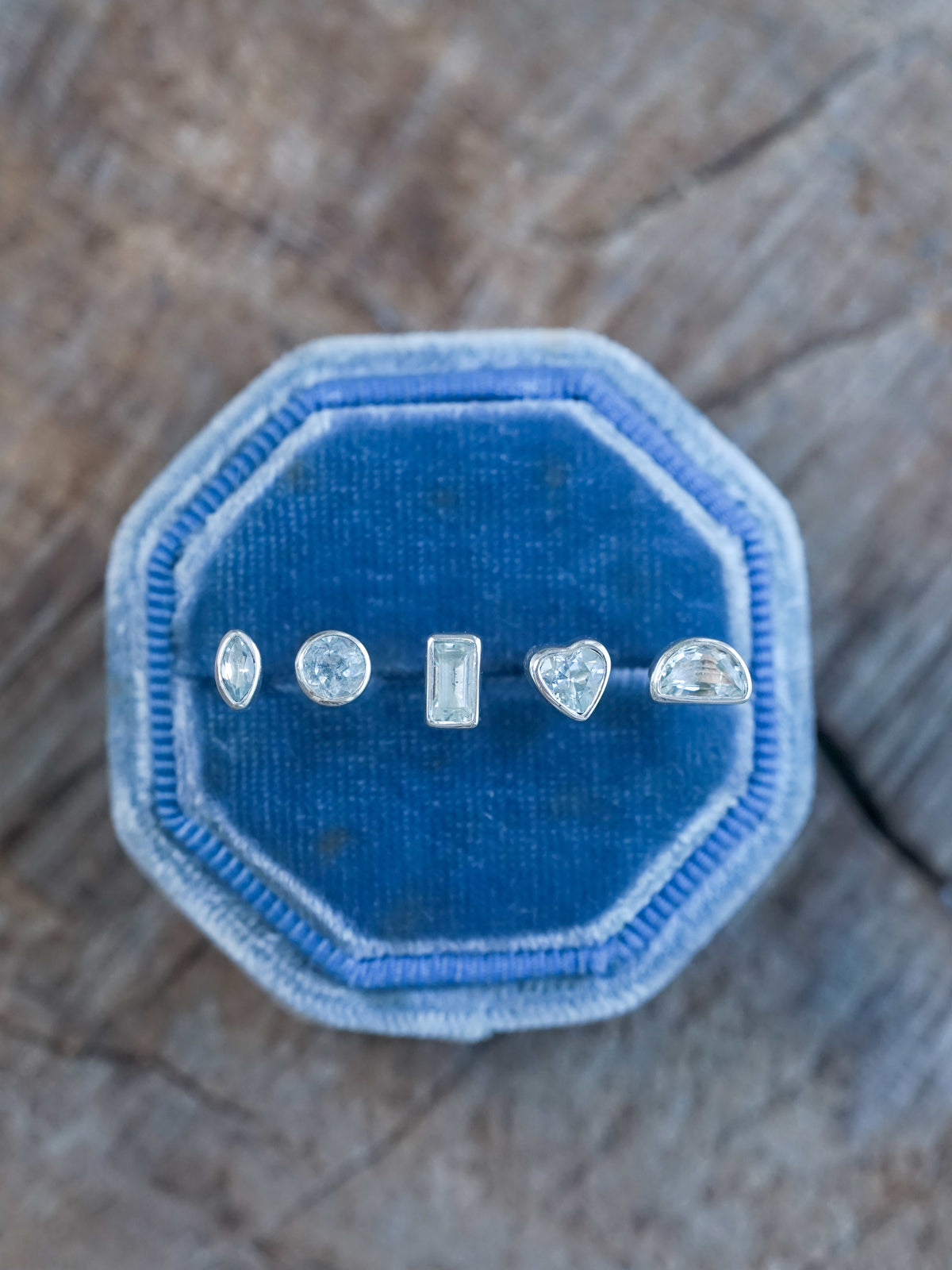 Aquamarine Earrings - Gardens of the Sun | Ethical Jewelry