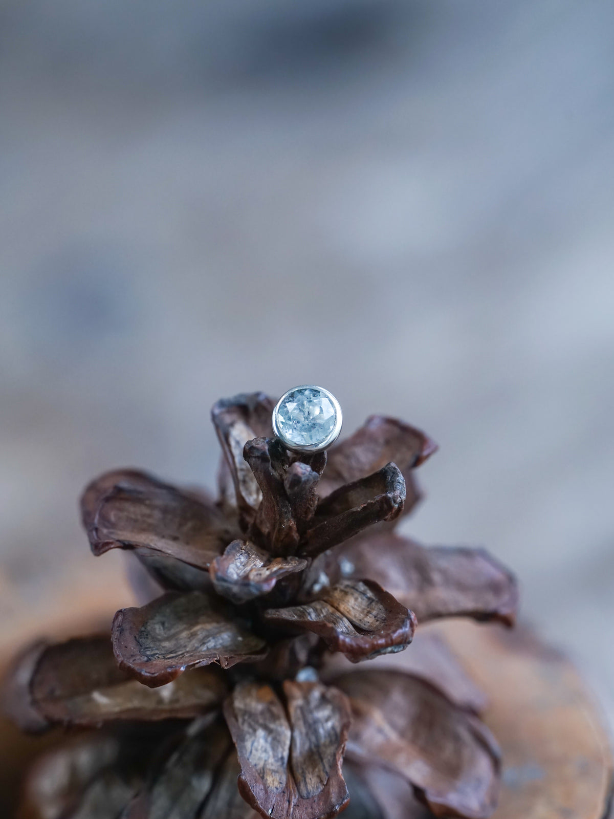 Aquamarine Earrings - Gardens of the Sun | Ethical Jewelry