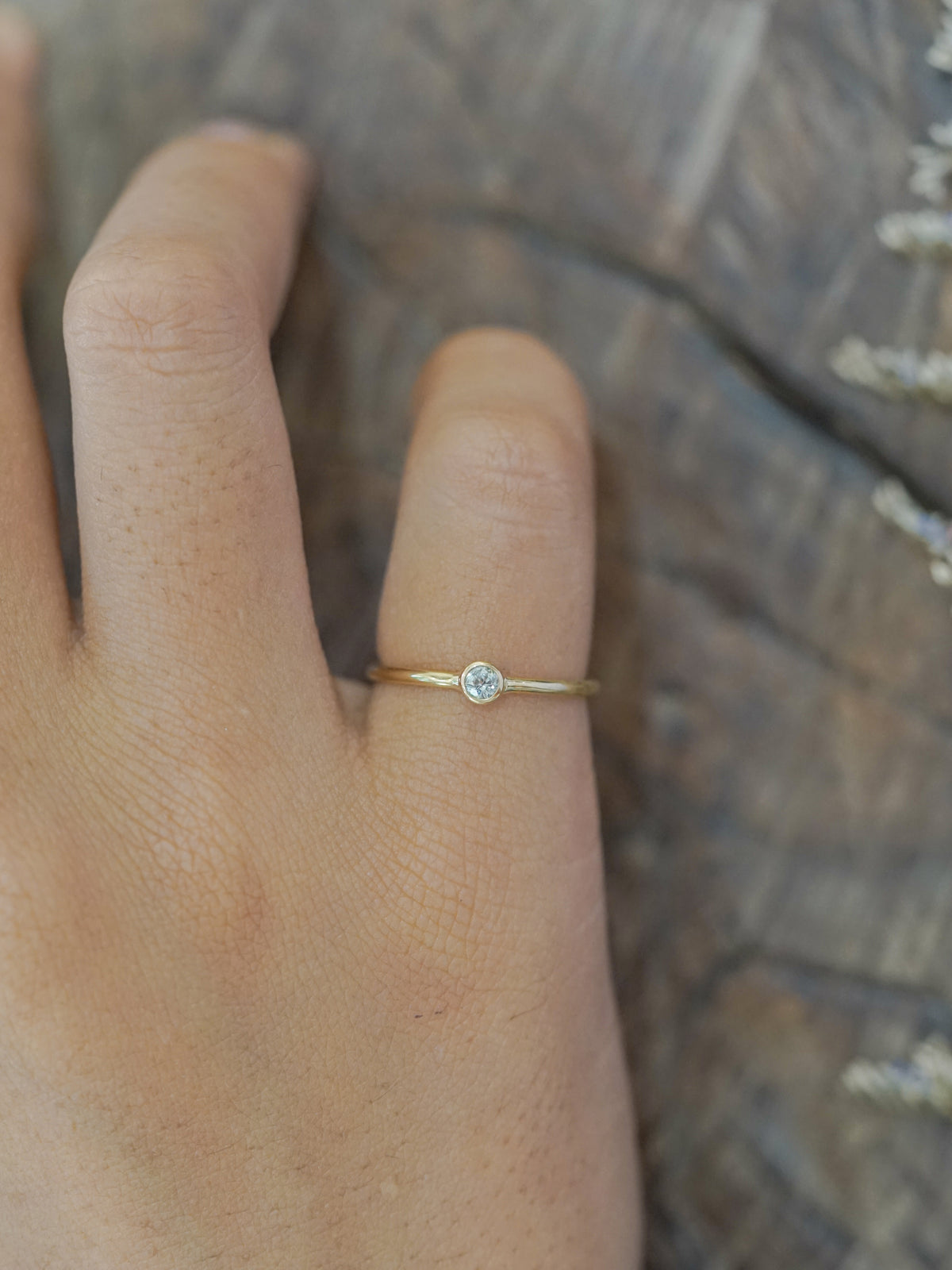 Australian Sapphire Ring in Gold - Size 5 - Gardens of the Sun | Ethical Jewelry