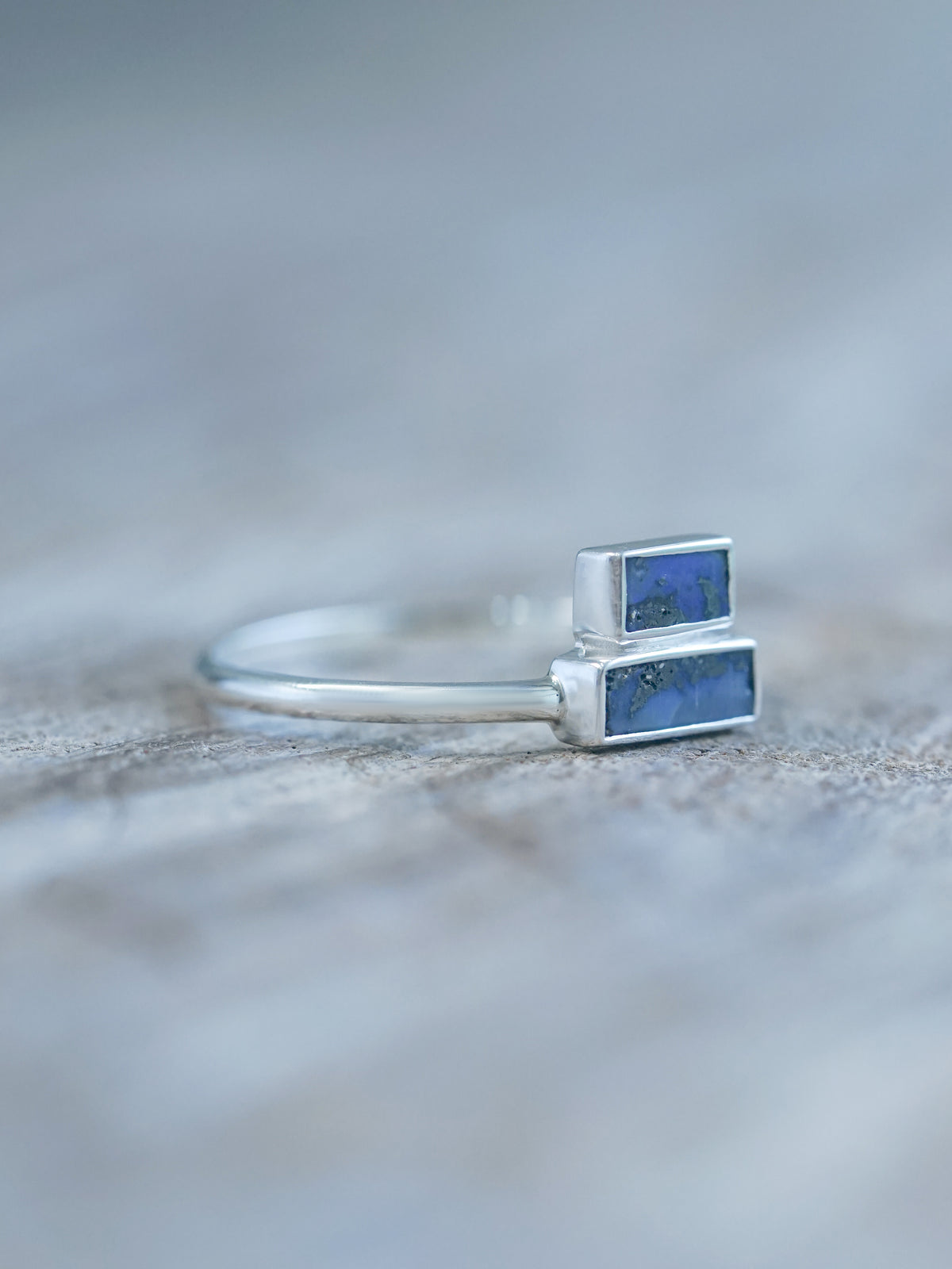 Available Stacked Opal Ring