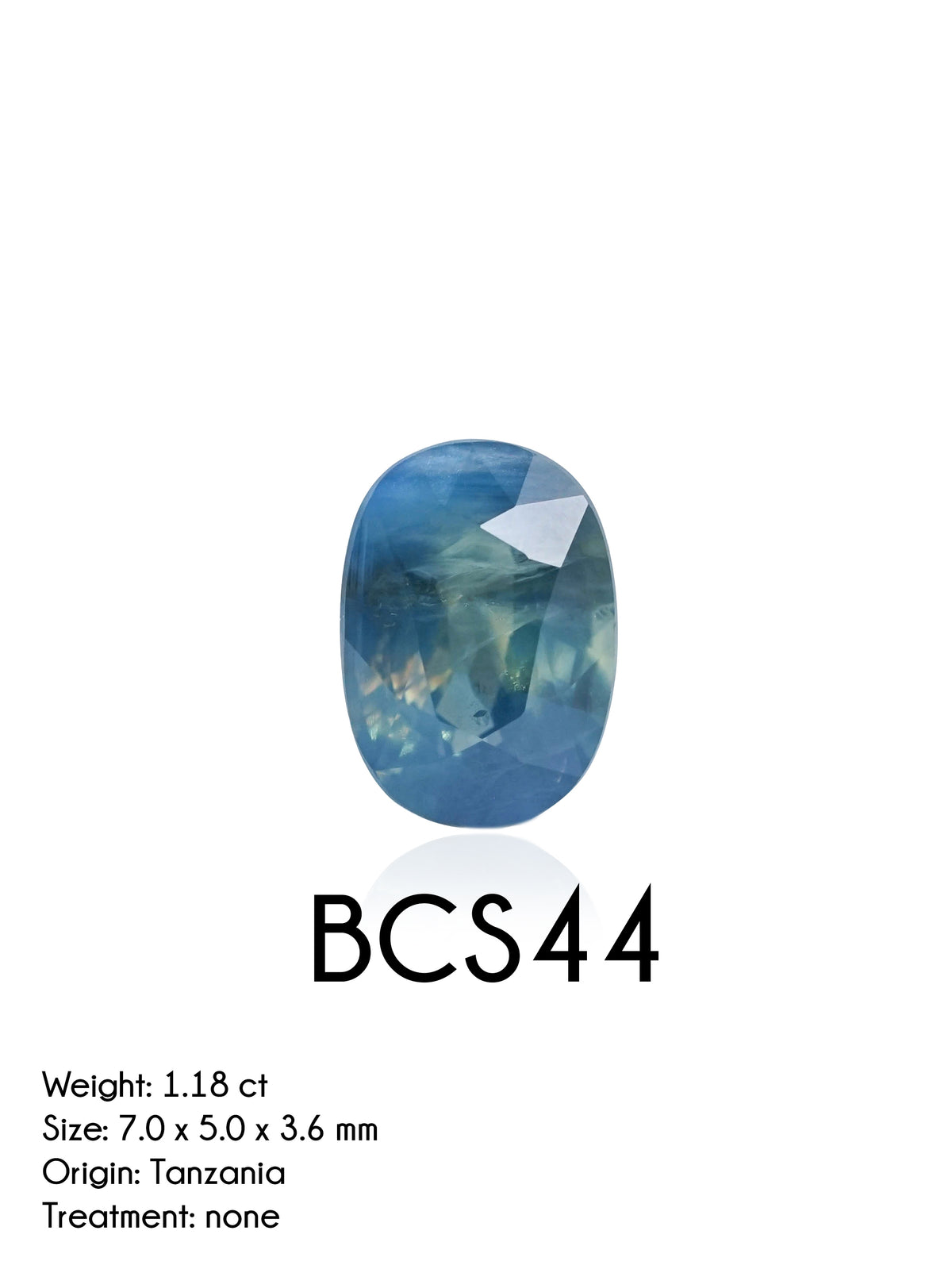 Custom Bicolor Sapphire Ring in Gold