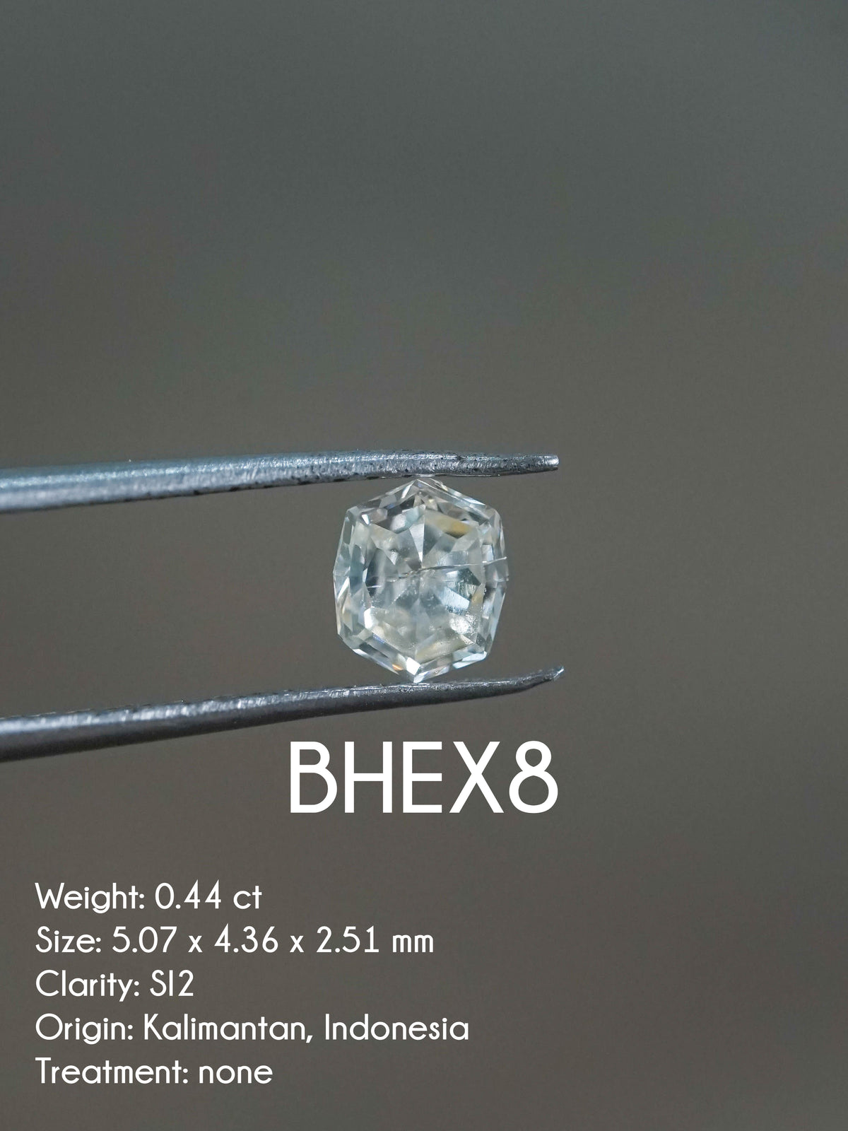 Custom Hexagon Diamond Ring in Gold