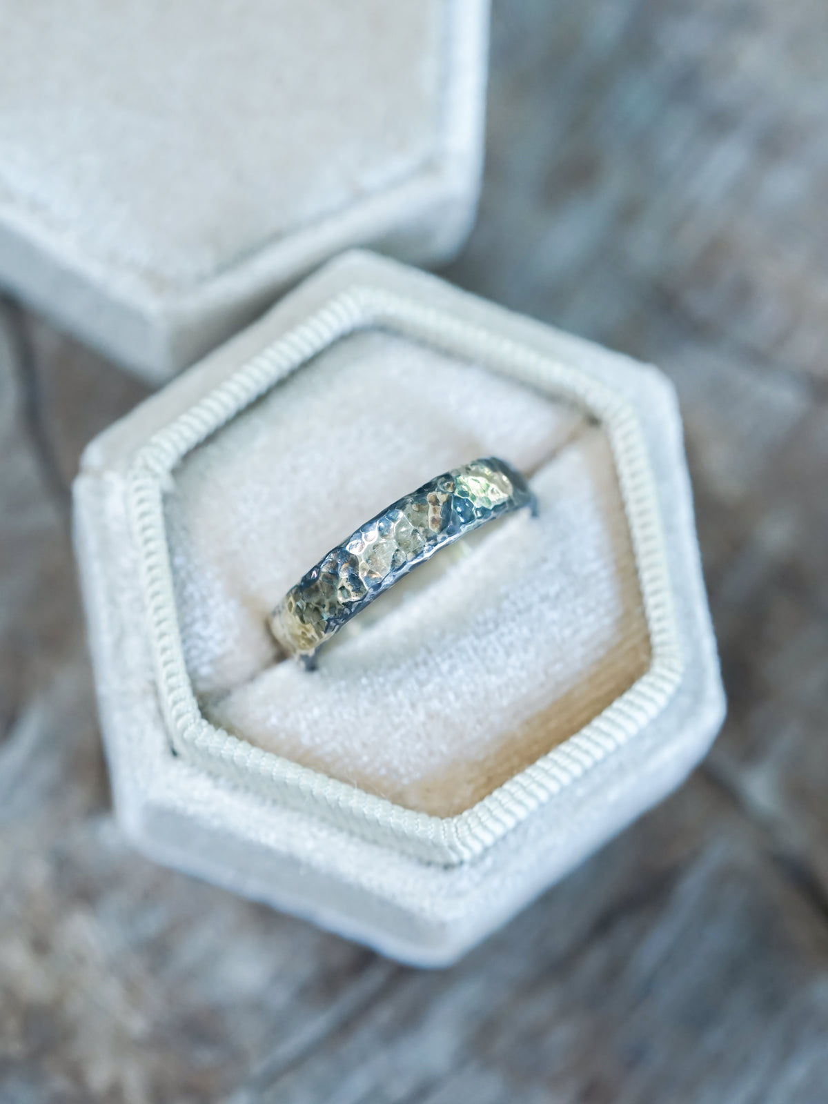 Black Gold Wedding Ring - Gardens of the Sun | Ethical Jewelry