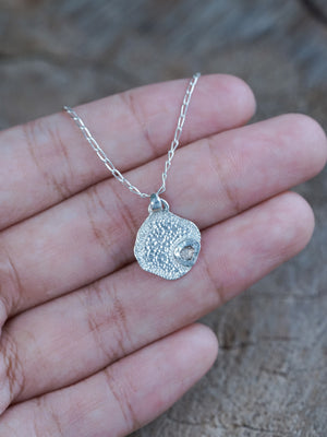 Borneo Diamond Necklace in Silver