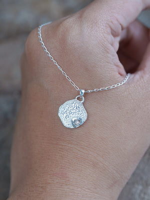 Borneo Diamond Necklace in Silver