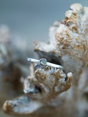 Borneo Diamond Slice Ring