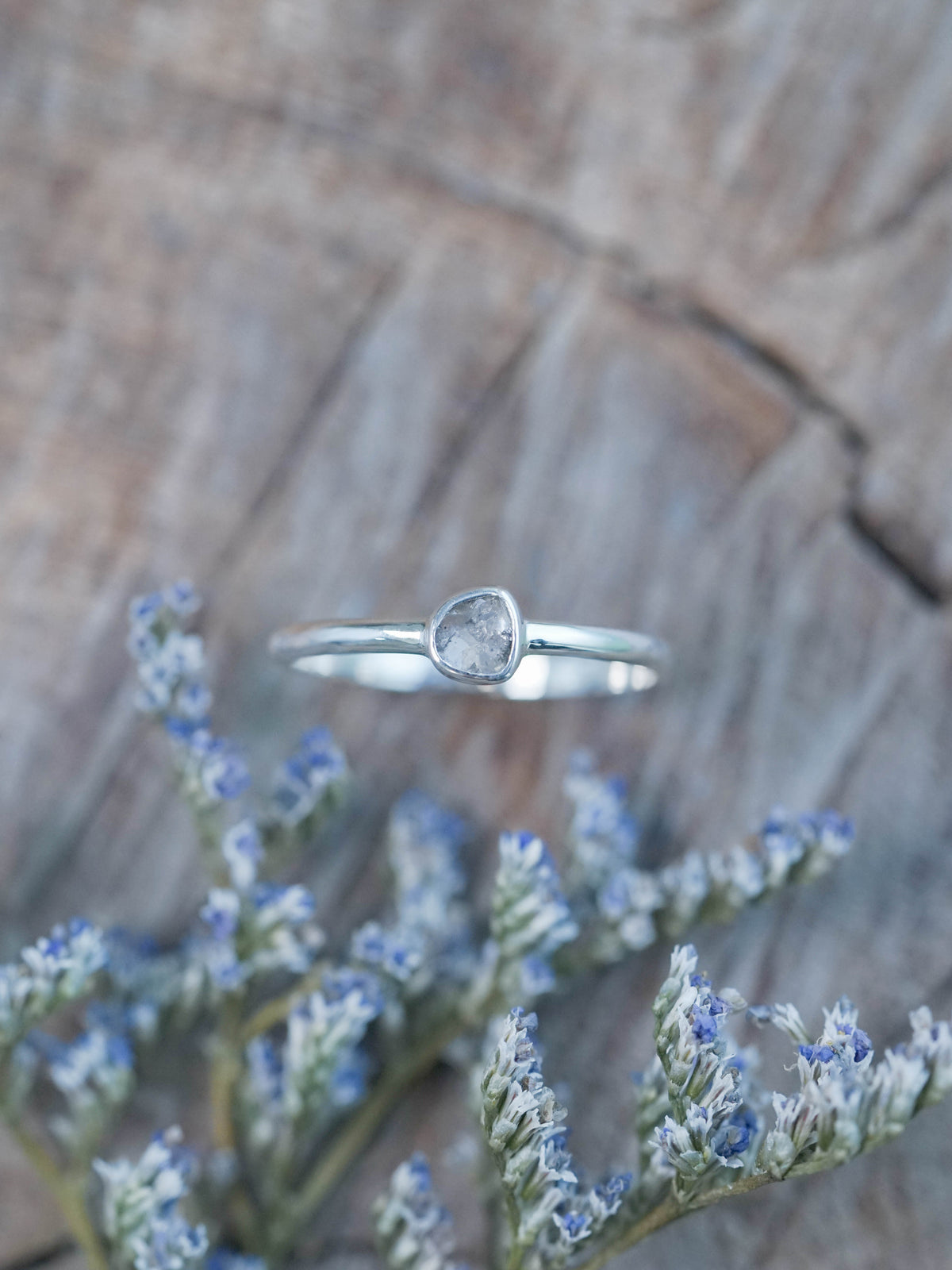 Borneo Diamond Slice Ring