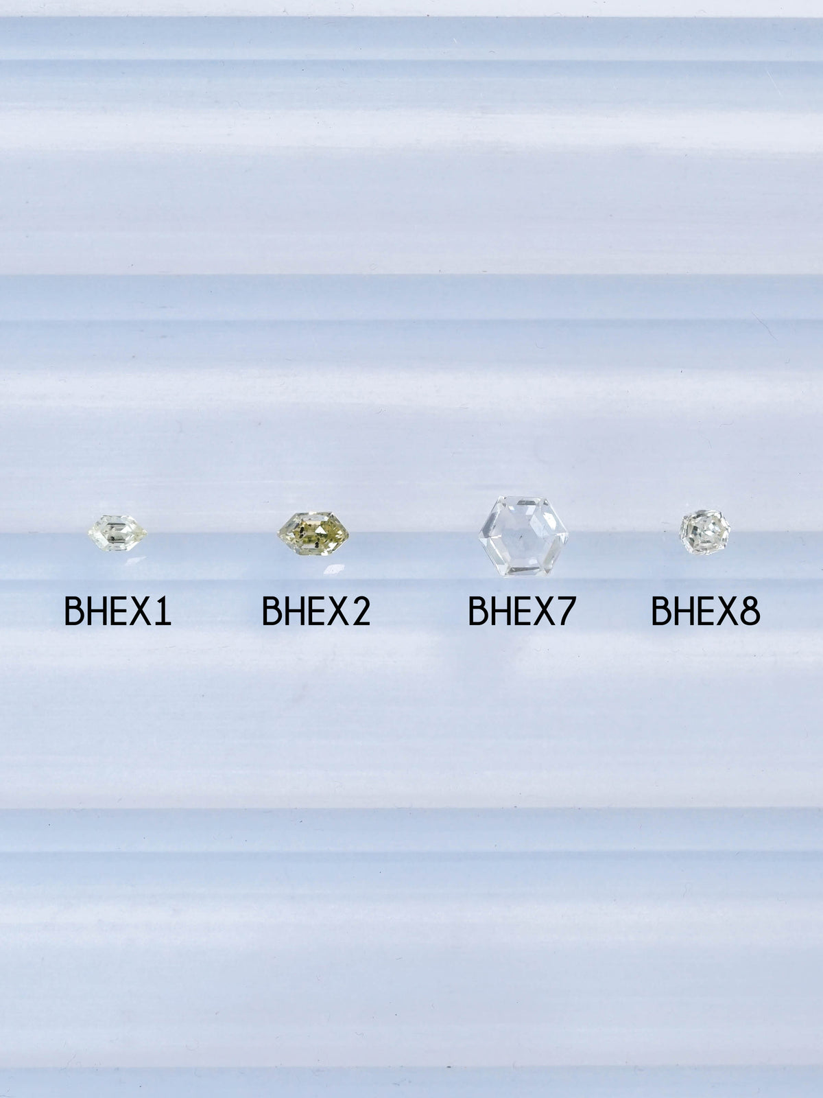 Custom Hexagon Diamond Ring in Gold