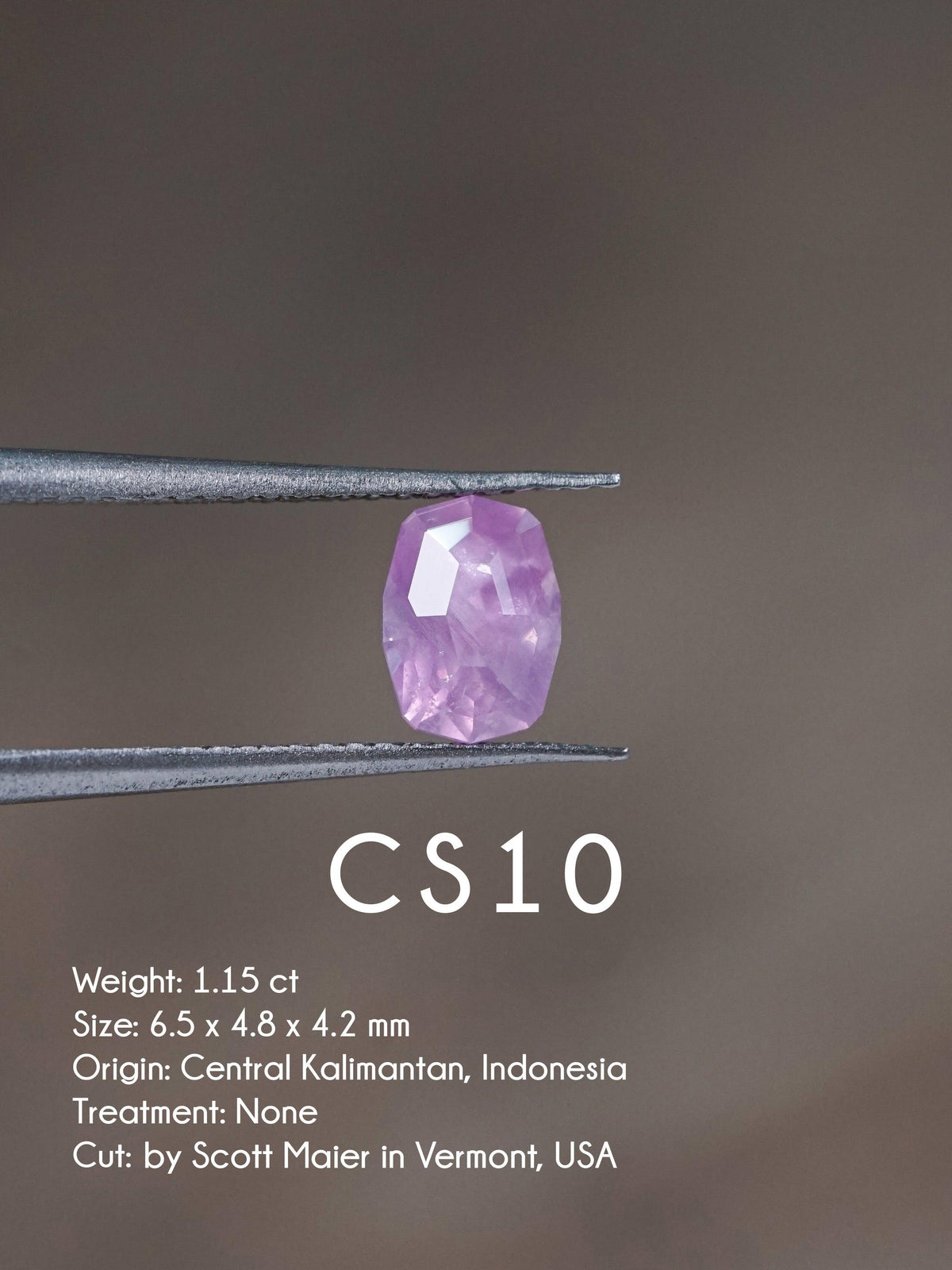 Custom Lavender Sapphire Ring in Gold - Gardens of the Sun | Ethical Jewelry