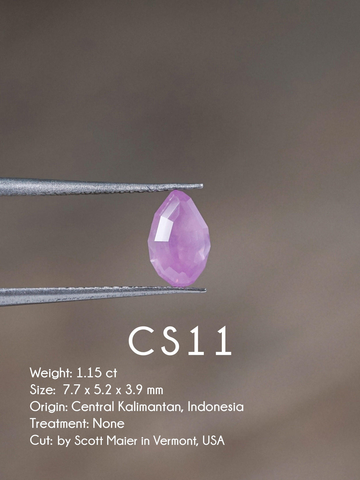 Custom Lavender Sapphire Ring in Gold - Gardens of the Sun | Ethical Jewelry