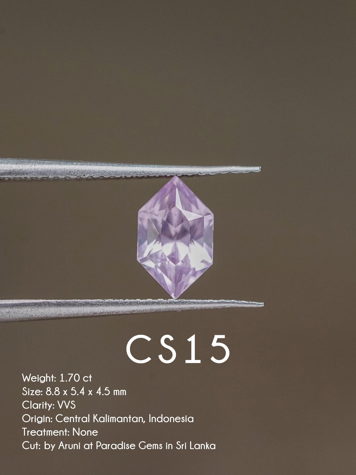 Custom Lavender Sapphire Ring in Gold - Gardens of the Sun | Ethical Jewelry