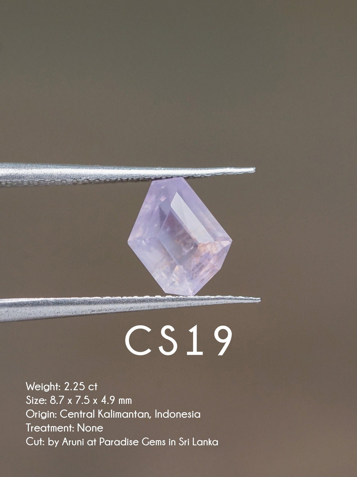 Custom Lavender Sapphire Ring in Gold - Gardens of the Sun | Ethical Jewelry