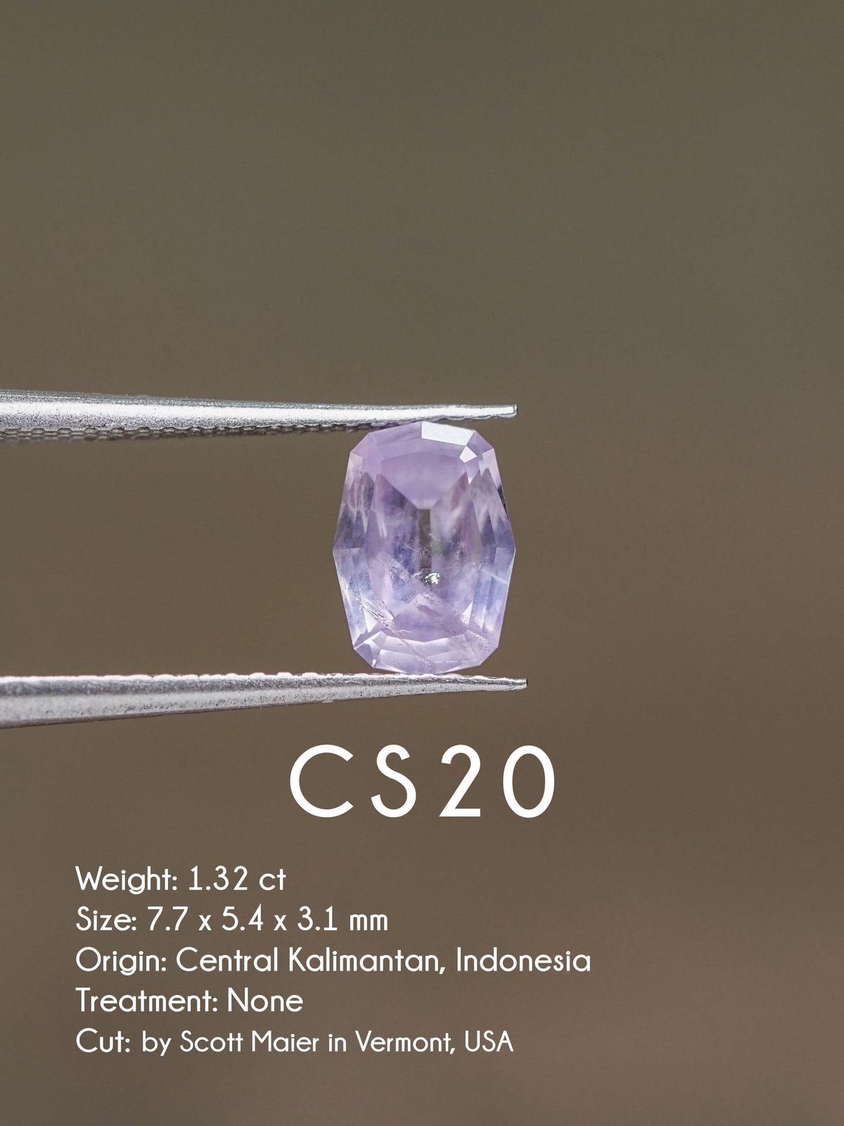 Custom Lavender Sapphire Ring in Gold - Gardens of the Sun | Ethical Jewelry