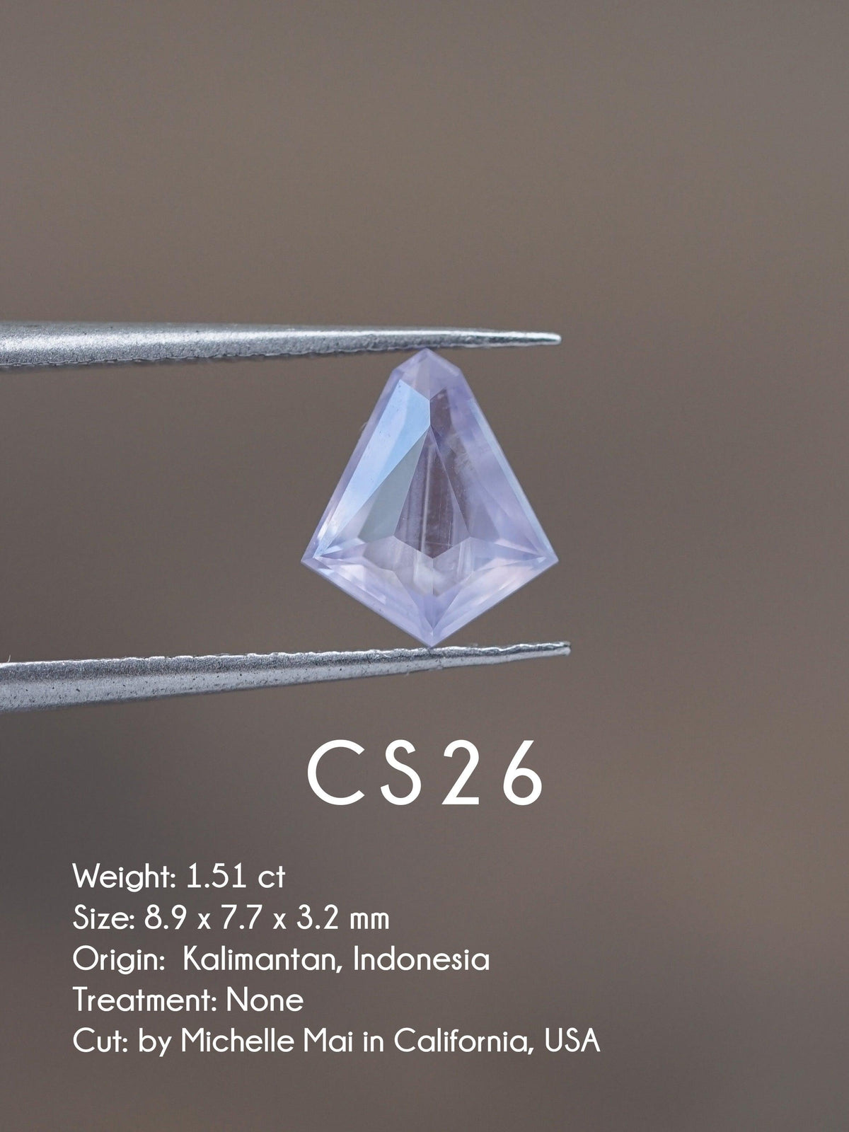 Custom Lavender Sapphire Ring in Gold - Gardens of the Sun | Ethical Jewelry