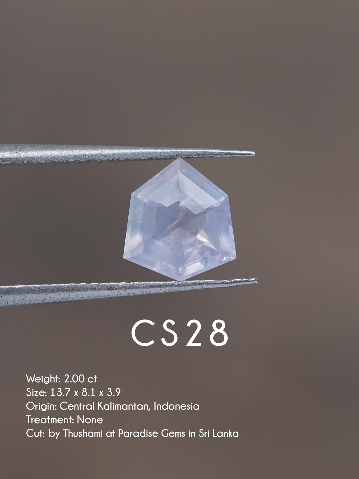 Custom Lavender Sapphire Ring in Gold - Gardens of the Sun | Ethical Jewelry