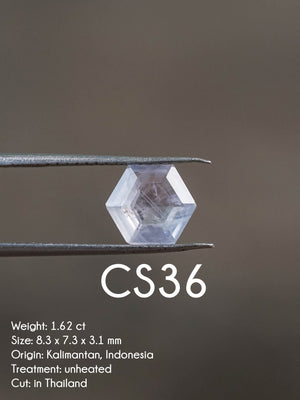 Custom Lavender Sapphire Ring in Gold