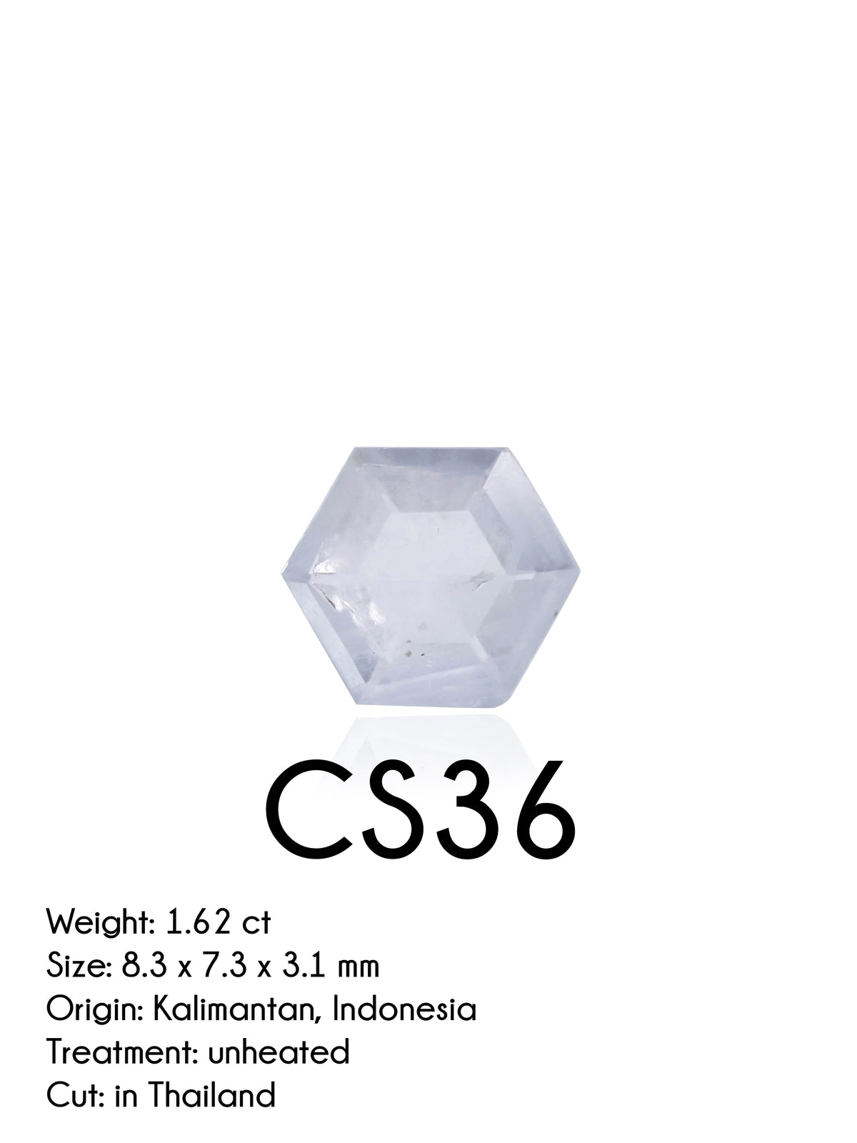 Custom Lavender Sapphire Ring in Gold