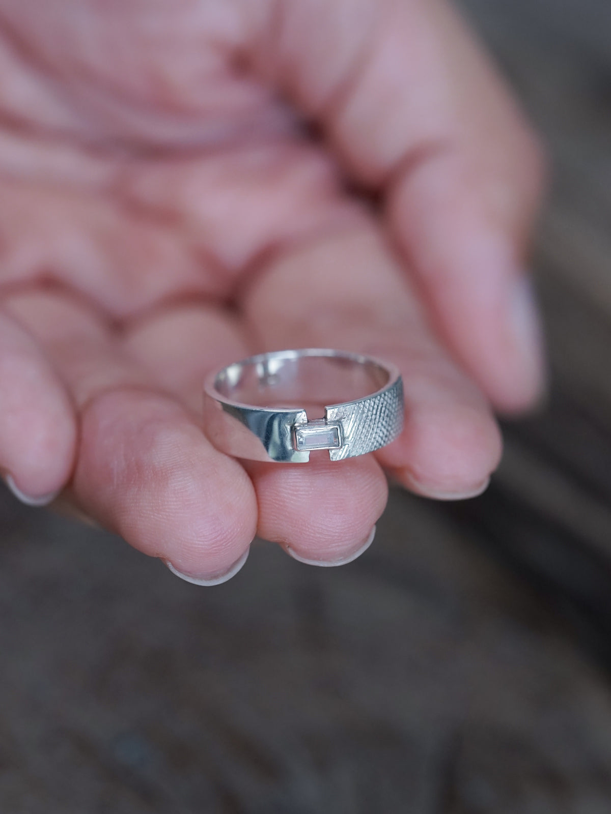 Zircon Band - size 6.5