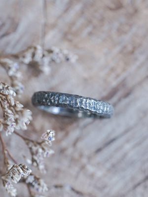 Turtle Wedding Ring in Silver - Gardens of the Sun | Ethical Jewelry