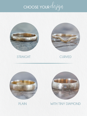 Wedding Band in Gold - Gardens of the Sun | Ethical Jewelry