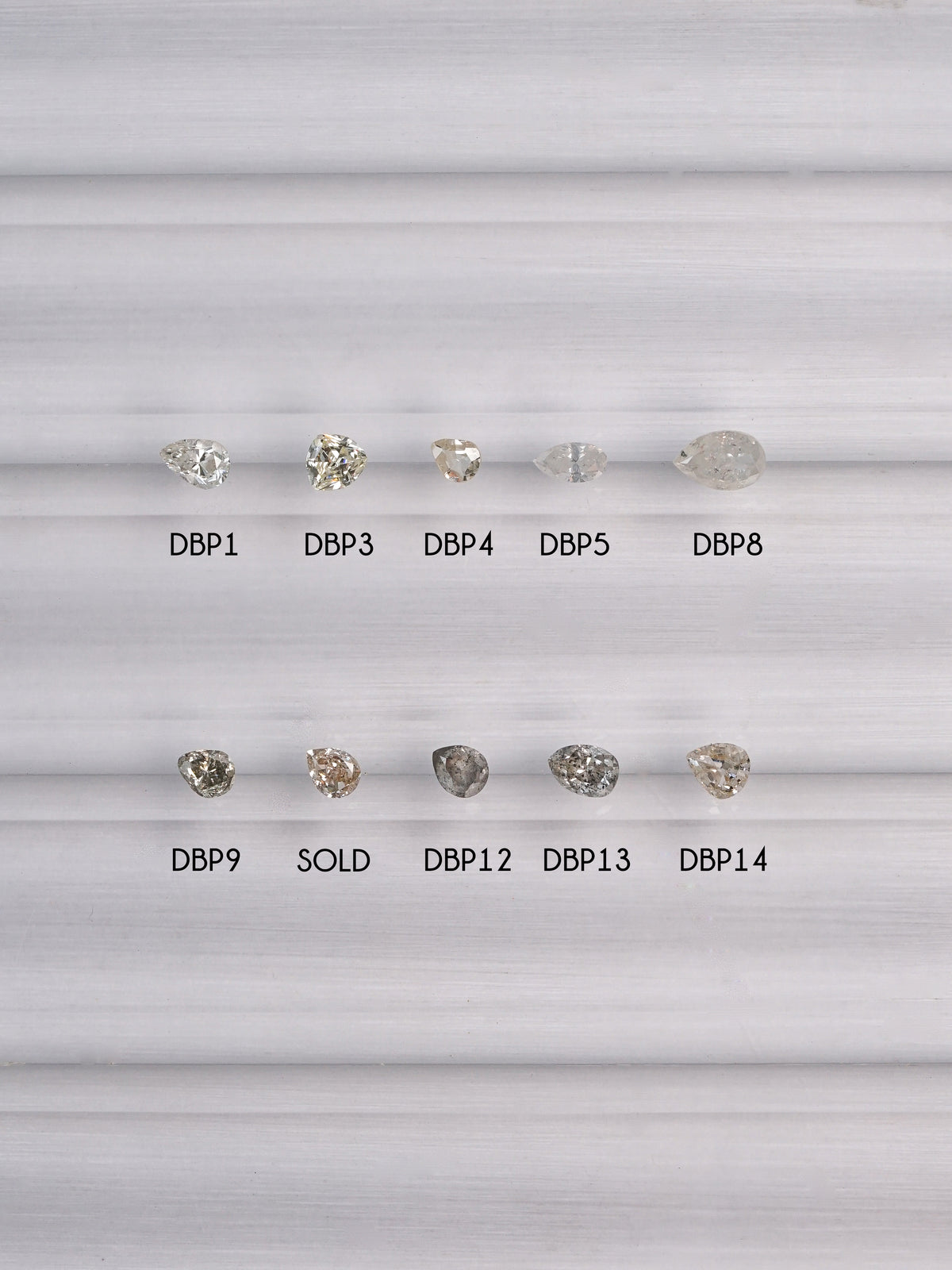 Custom Pear Diamond Ring in Gold