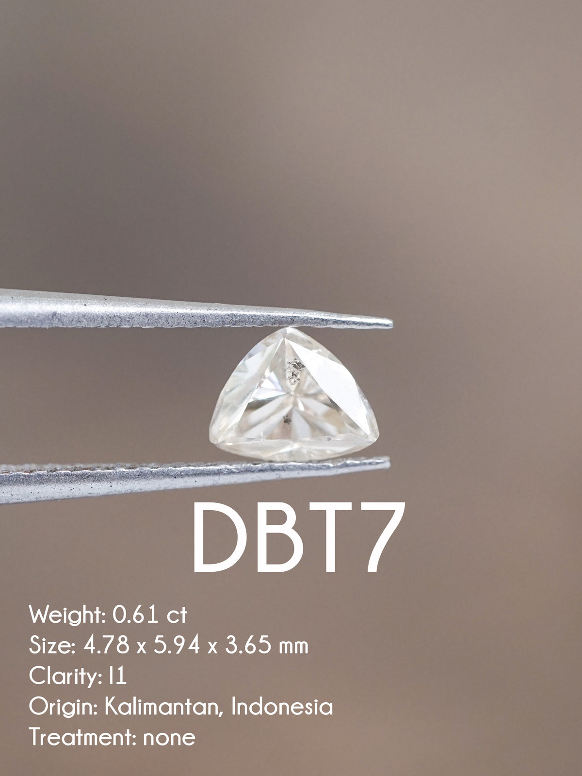 Custom Triangle Diamond Ring in Gold - Gardens of the Sun | Ethical Jewelry