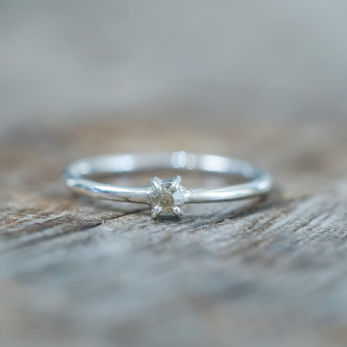 Tiny Diamond Ring - Ethical Jewelry | Gardens of the Sun