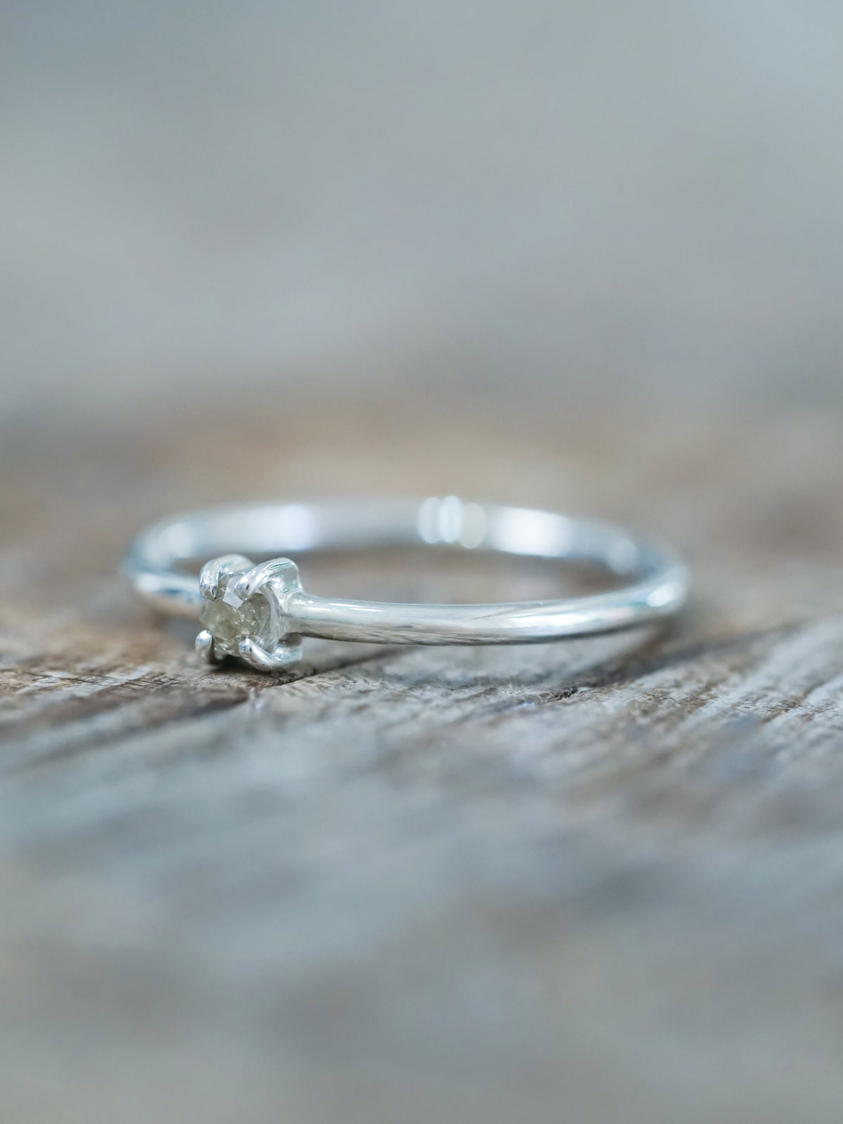 Tiny Diamond Ring - Ethical Jewelry | Gardens of the Sun