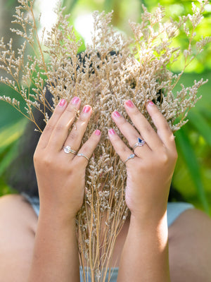 Silver Engagement Rings - Gardens of the Sun | Ethical Jewelry