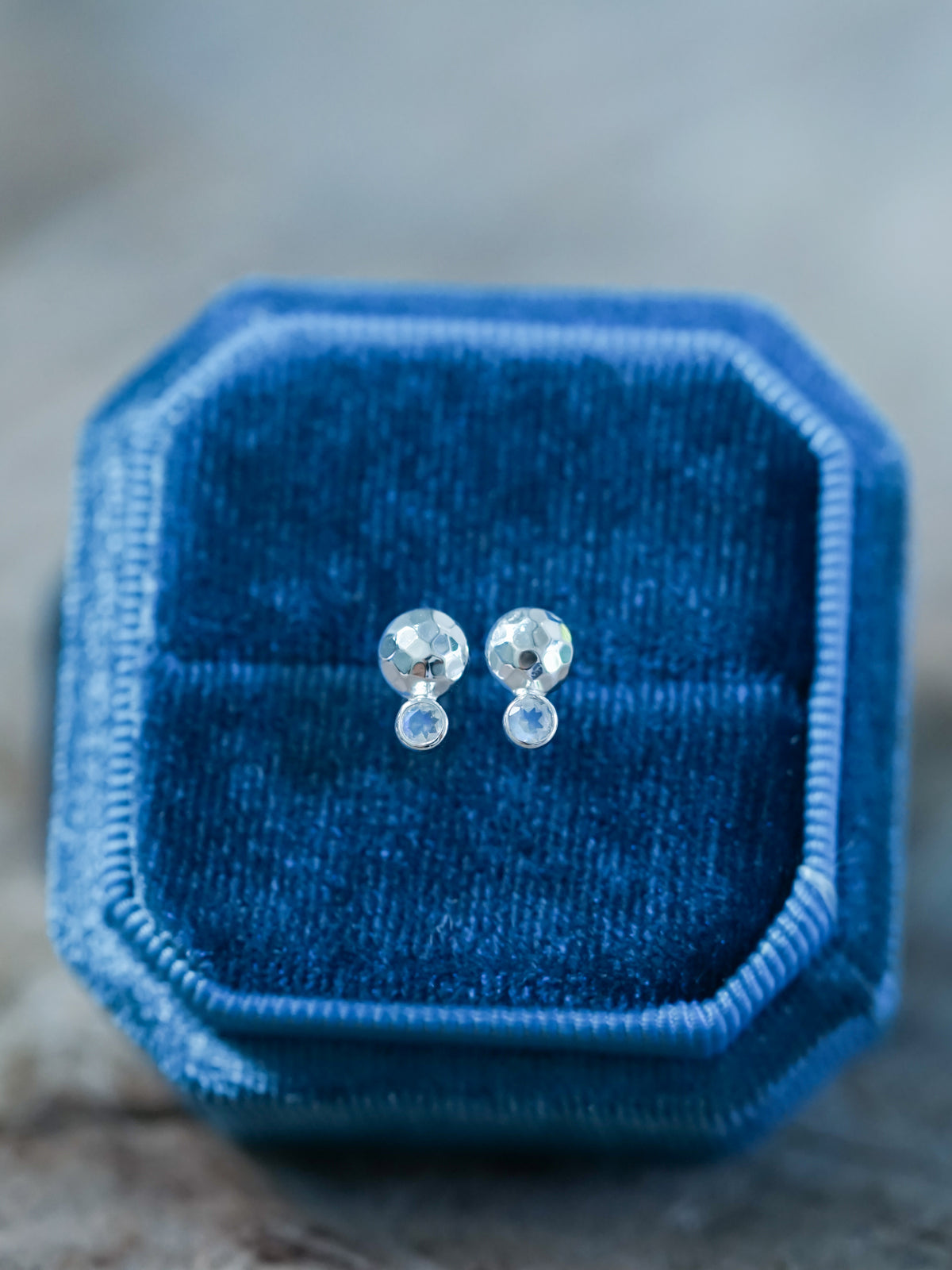 Faceted Rainbow Moonstone Earrings - Gardens of  the Sun | Ethical Jewelry