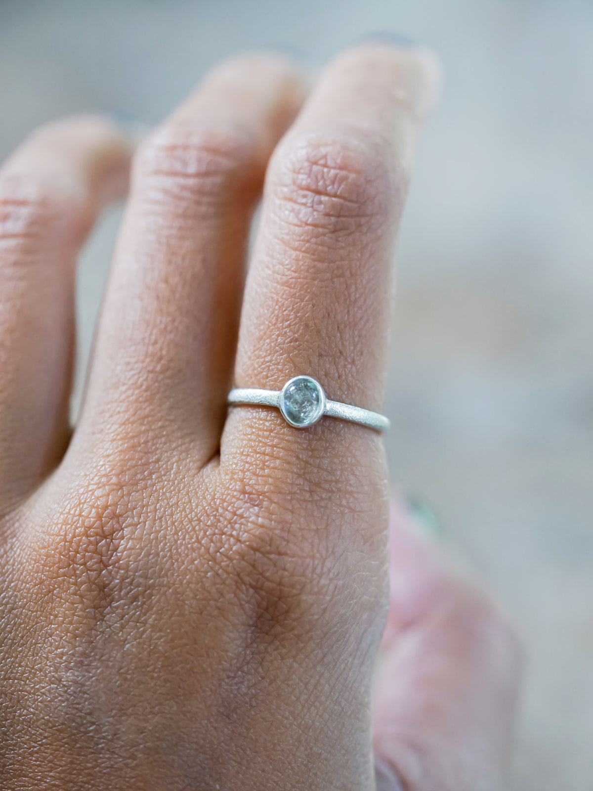 Sunburst Tourmaline Ring - size 6.5 - Gardens of the Sun | Ethical Jewelry