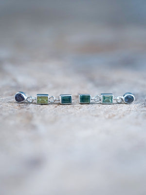 Dangling Sapphire Earrings