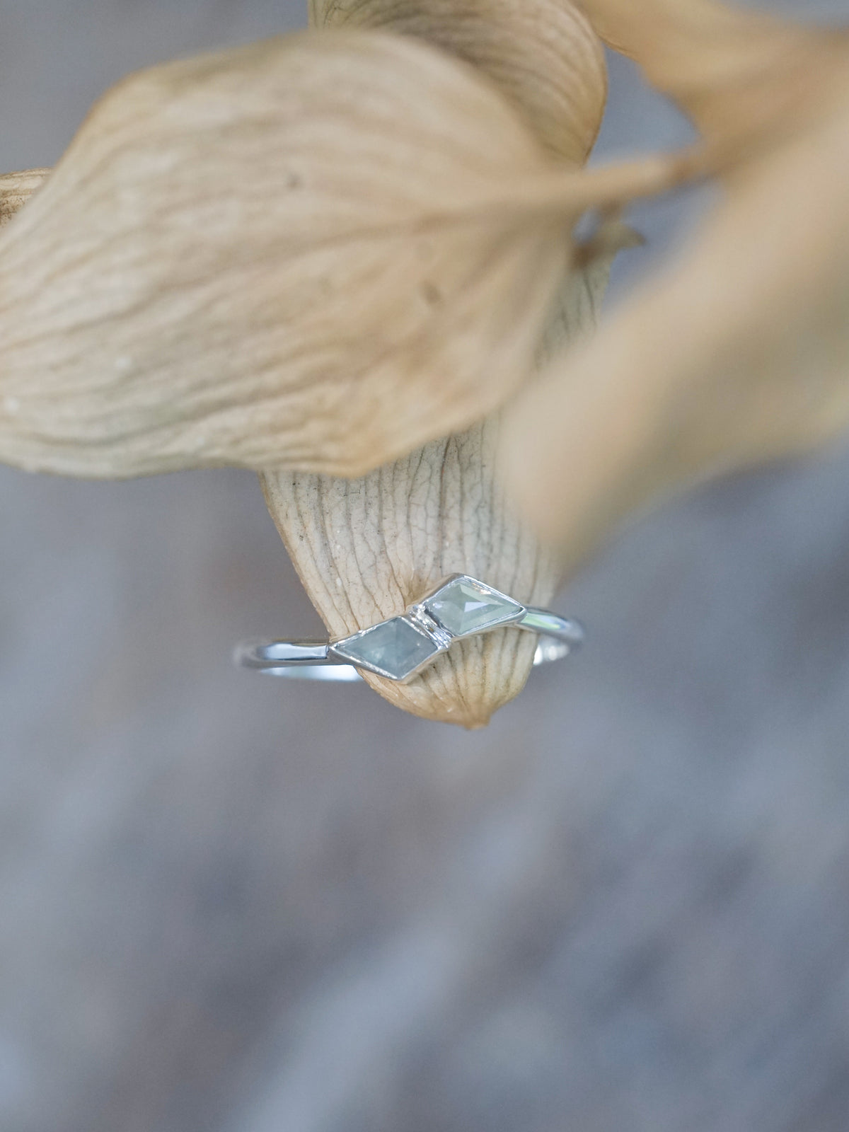 Double Kite Diamond Ring - Gardens of the Sun | Ethical Jewelry
