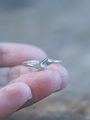 Double Kite Diamond Ring - Gardens of the Sun | Ethical Jewelry