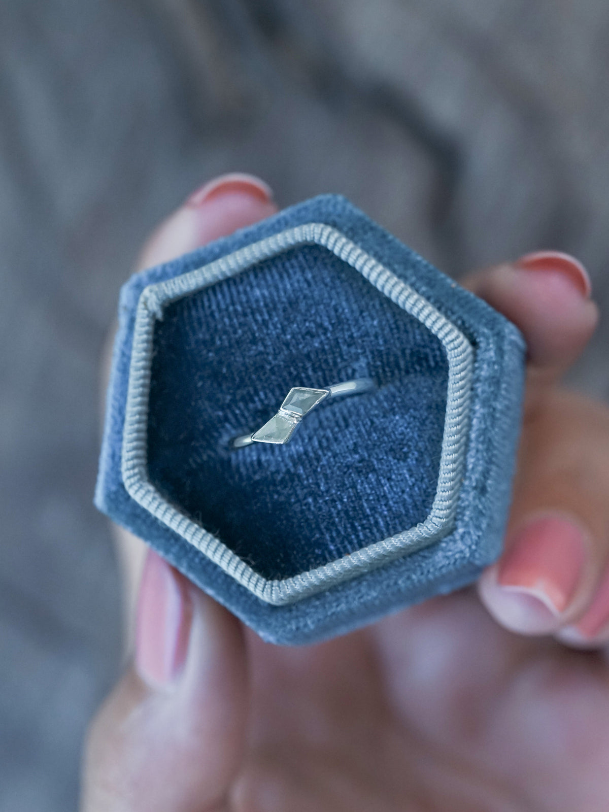 Double Kite Diamond Ring - Gardens of the Sun | Ethical Jewelry