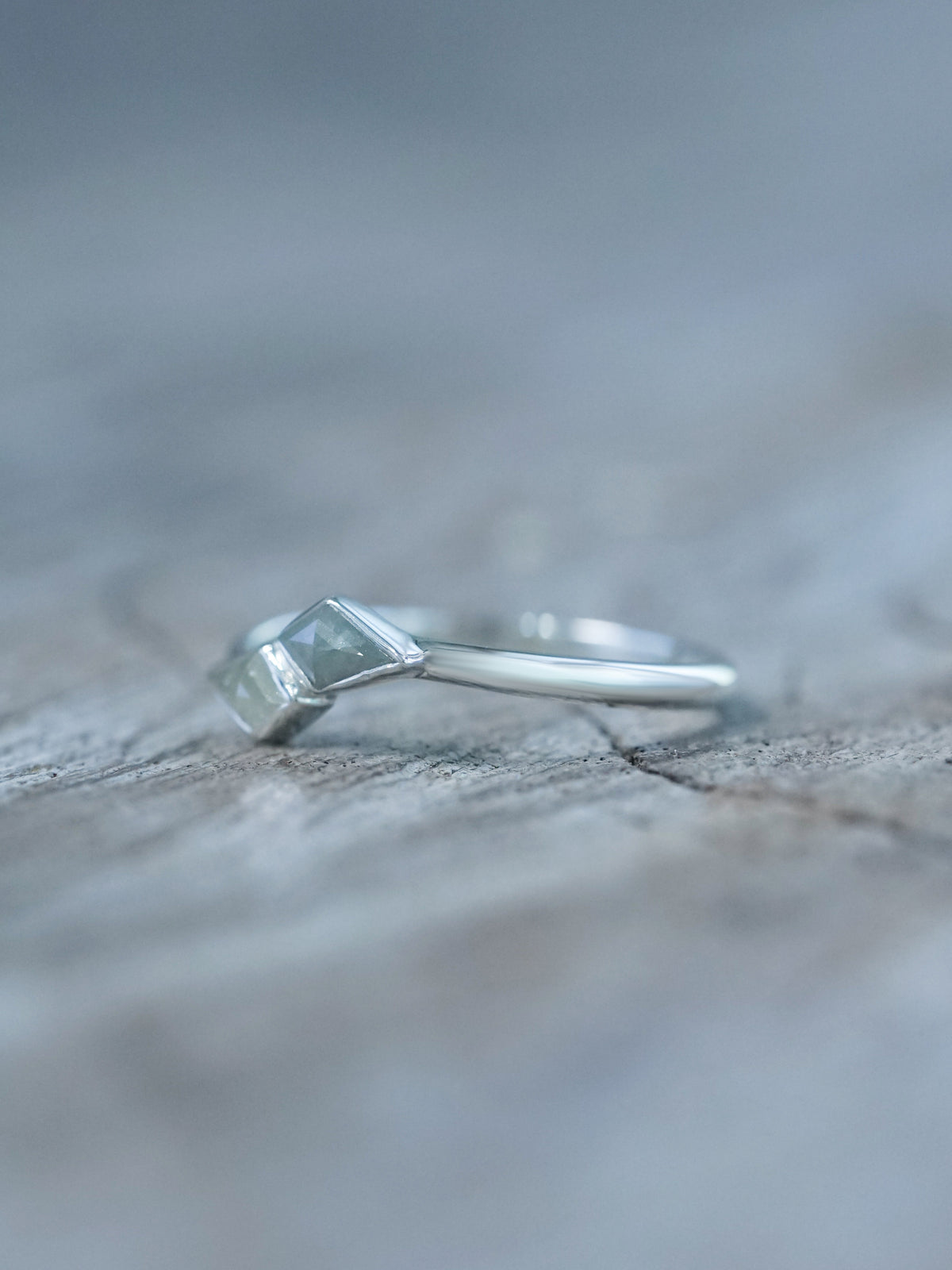 Double Kite Diamond Ring - Gardens of the Sun | Ethical Jewelry