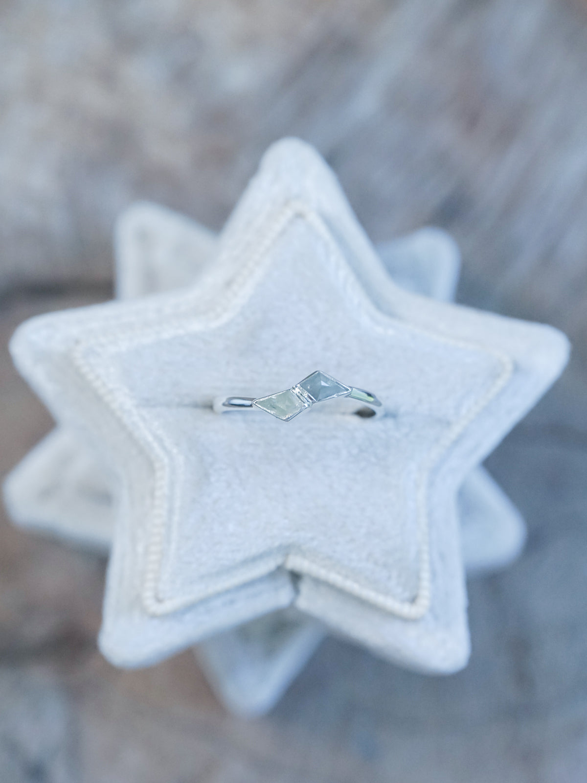 Double Kite Diamond Ring - Gardens of the Sun | Ethical Jewelry